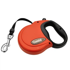 Рулетка-повідець для собак, стрічка 4.8м Coastal Power Walker Retractable Leash червоний (08701_BLULRG)