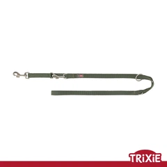 Регульований поводок для тварин Trixie 200433 "Premium", XS-S: 2.00м/15мм, оливковий (TX-200433)