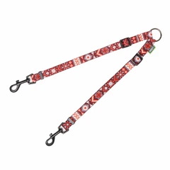 Hi Dog Повідець-роздвоювач HiDOG Вишиванка S 16мм 42-65см (164/1034)