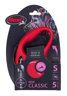 Автоматичний повідець Flexi Classic S 5м Червоний (022504)