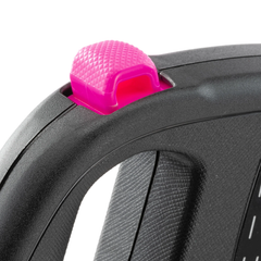 Повідець - рулетка для собак Ferplast Flippy One Reflex Tape L 17.6х3.6х12.1 см 5 м до 50 кг Фуксія зі стрічкою (75097219)