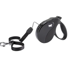Повідець-рулетка для собак із шнуром Ferplast Amigo Cord S Black
