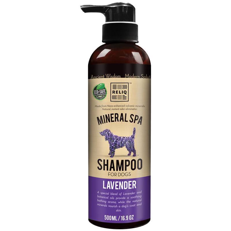 Reliq (Релік) Mineral Spa Lavender Shampoo - Шампунь з маслом лаванди для відновлення і зволоження шерсті собак і котів
