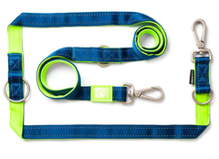 Max & Molly Urban Pets Повідець багатофункціональний Max & Molly Multi-Function Leash Matrix Lime Green зеленого кольору, S