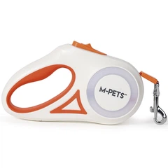 M Pets Повідець-рулетка з підсвічуванням для собак M-Pets Flash Retractable Dog Leash 3 м (6953182726289)