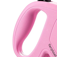 Повідець-рулетка для собак Ferplast Flippy One Tape S до 15 кг рожева стрічка 4 м 75092216