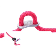 Без бренда Тренувальний повідець Maobawan Dog P-Rope Anti-Burst для собак, мотузка для грудної шлейки для малих, середніх і великих собак P Chain Y19 чорного кольору