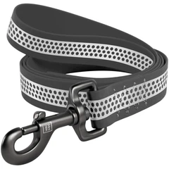 Collar Повідець WAUDOG (ВАУДОГ) 183 см 20 мм світловідбиваючий для собак сірий
