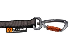 Non stop dogwear Повідець для собак Touring bungee leash Non-stop dogwear Чорний/Сірий 1,2 м/13 мм