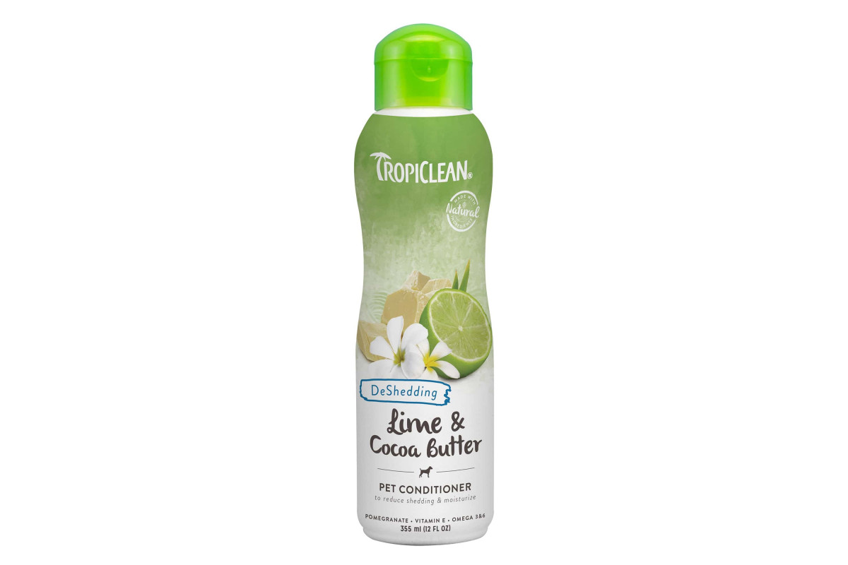 TropiClean (Тропіклін) Lime & Cocoa Butter - Кондиціонер для зволоженою шкіри і зниження линьки для собак і котів