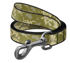 Collar Повідець WAUDOG Nylon, малюнок "Мілітарі", ширина - 15мм, довжина 122см