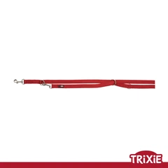 Регульований поводок для собак Trixie 200803 "Premium" двошаровий, M-L: 2.00м/20мм, червоний (TX-200803) 4011905200835