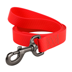 Повідець для собак водостійкий Collar WAUDOG Waterproof 2.5 х 183 см Червоний
