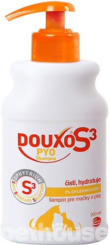 Ceva (Сева) Douxo S3 Pyo - Шампунь для підтримки балансу мікрофлори шкіри котів і собак