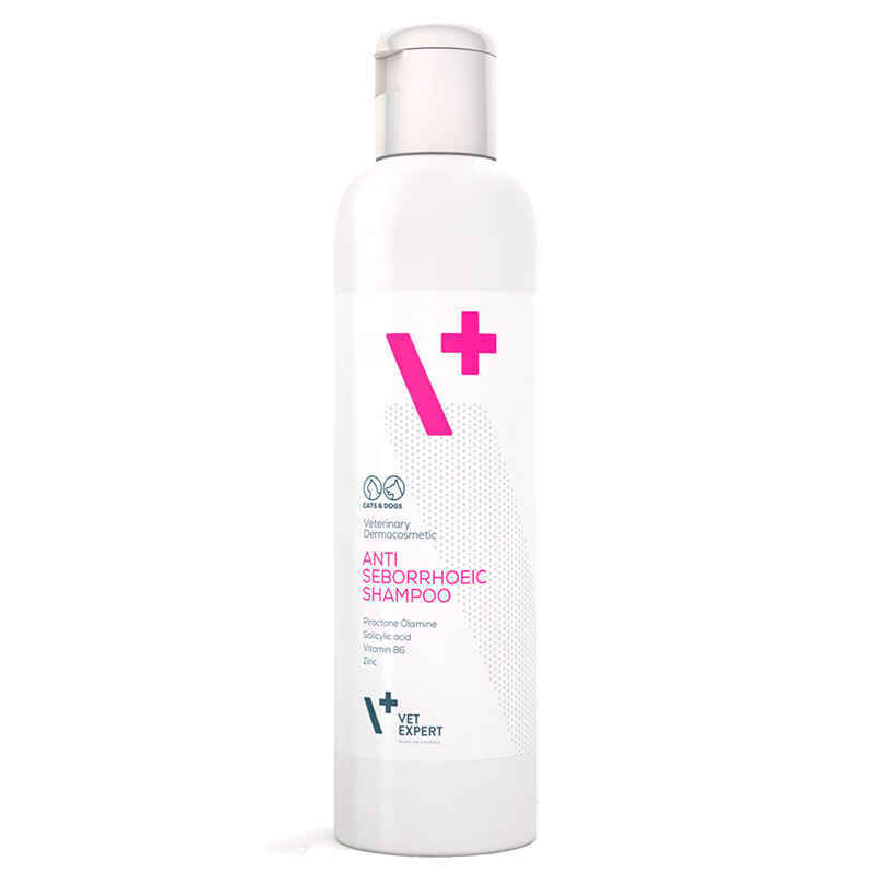 VetExpert (ВетЕксперт) Antiseborrhoeic Shampoo - Протисеборейний шампунь для собак і котів