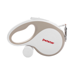 Поводок для собак PETSTAR со светом, автоматический выдвижной поводок длиной 3 м для маленьких и средних собак, товары для животных Corgi.