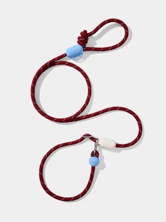 Повідець з нашийником для собак Vetreska - Mist and Merlot Hands-Free 135 - 249 см