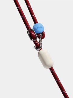 Повідець з нашийником для собак Vetreska - Mist and Merlot Hands-Free 135 - 249 см