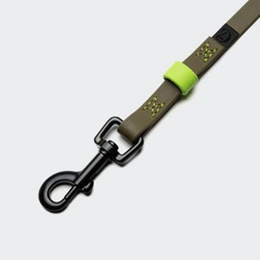 Біотановий повідець для собак Cloud7 Long Line Ipanema 5 м / 1.3 см Оливковий S