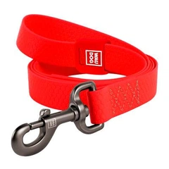 Повідець для собак водостійкий WAUDOG Waterproof, M, Ш 20 мм, Д 500 см, червоний (27463)
