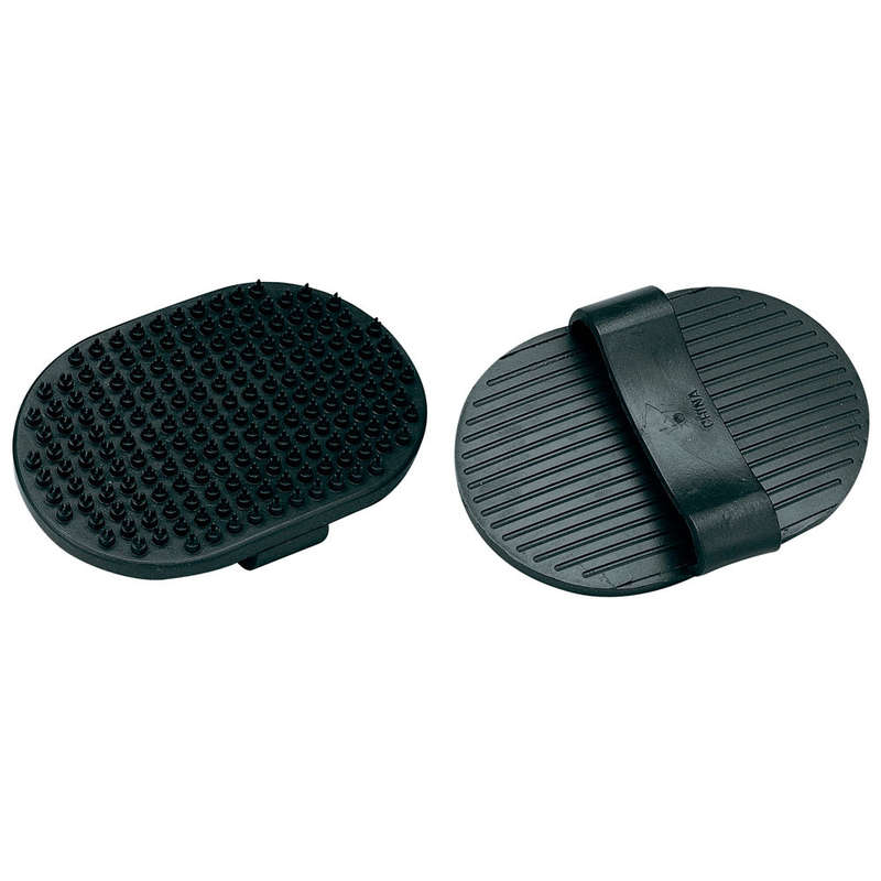 Ferplast (Ферпласт) GRO 5932 HAND GROOMER - Гумова овальна щітка для собак