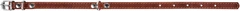 Нашийник Collar Collar 24-32 см 12 мм Коричневий (00166)