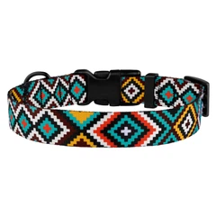 Нашийник Для Собак BronzeDog Urban Tribal Нейлоновий c Пластикової Пряжкою 25 мм 43-66 см (53/1373)