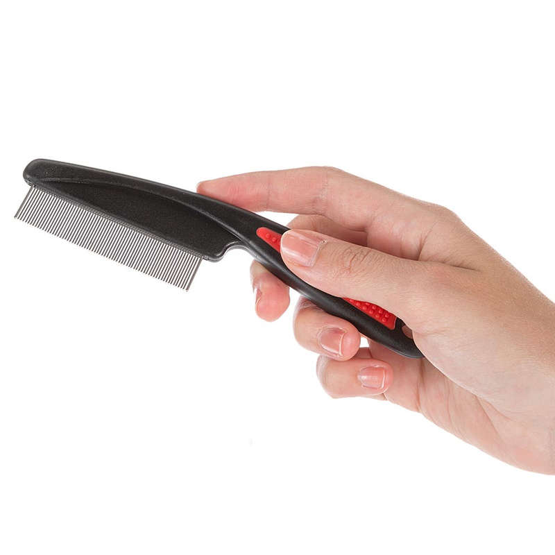 Ferplast (Ферпласт) GRO 5838 FLEA COMB & HANDLE - Гребінець антиблошиний для котів і собак