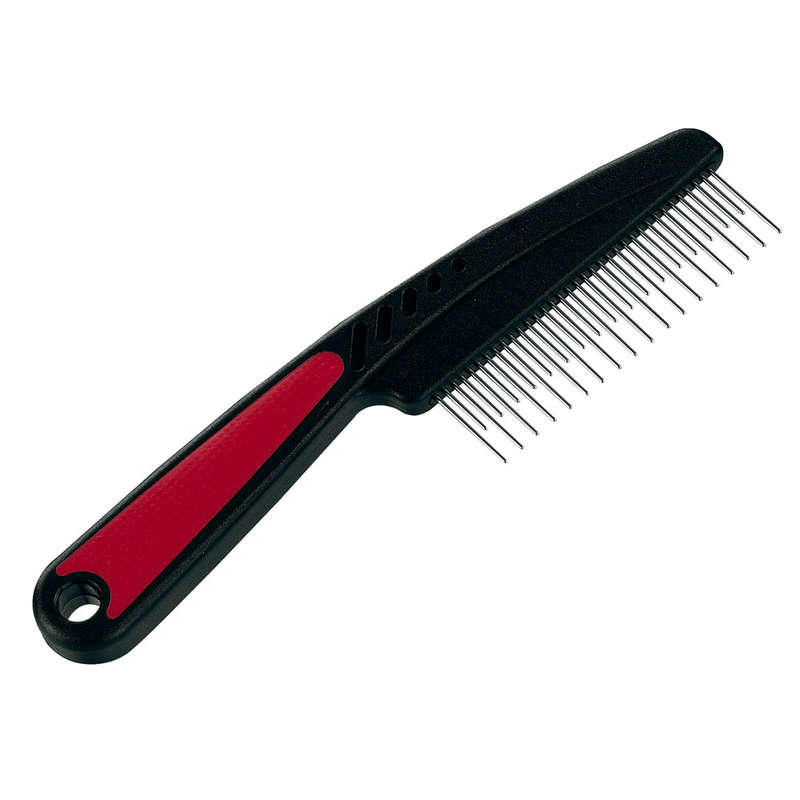 Ferplast (Ферпласт) GRO 5878 ROTAT TEETH COMB - Гребінець для котів і собак з обертовими зубцями з хрому