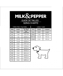 Нашийник для собак Milk&Pepper Зоряний пил рожевий, Розмір 40x2