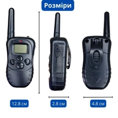 Без бренда Нашийник для дресирування собак з пультом ДУ 998D 670080