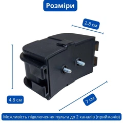 Без бренда Нашийник для дресирування собак з пультом ДУ 998D 670080