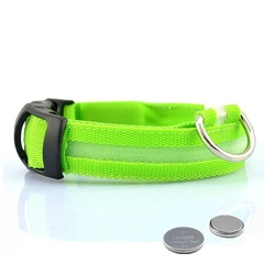 Без бренду 1 шт. Регульований нашийник для собак, світлодіодний М