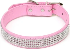Нашийник для собак Paw Love S 35 x 1.5 см Рожевий (5714156139198)