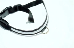 Без бренду Світлодіодний LED нашийник для собак Animal Led Glowing Dog Collar для безпеки у темряві White XL