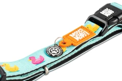 Max & Molly Urban Pets Нашийник для собак Max & Molly Smart ID Collar Ducklings з принтом Каченята, L