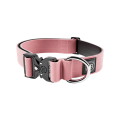 Тактичний нашийник для собак BullyBillows Combat Collar No Handle 4 cm L: 40 мм, ОШ 43-72 см Рожевий