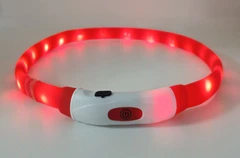 Без бренду Нашийник з підсвічуванням з USB для собак розмір S (ширина - 14 мм, довжина - 55см)