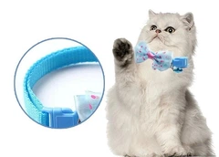 Xtep Нашийник з дзвіночком "для котів та собак" Light Blue 19-32 см
