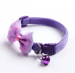 Xtep Нашийник з дзвіночком "для котів та собак" Purple 19-32 см