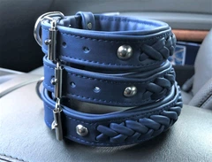 Шкіряний нашийник для собак Lockdog S(16-29 см) 000240095