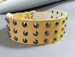 Шкіряний нашийник для собаки Lockdog M(30-44 см) 000240105