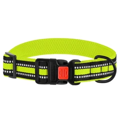 Ошейник для собак Barksi BronzeDog Mesh L - лимонний