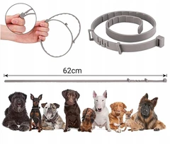 Нашийник для собак від бліх і кліщів Koanni натуральний універсальний 2 шт