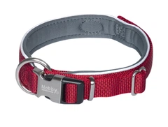 Нашийник для собак світловідбиваючий з посиленим фастексом Classic Preno Royal Collar Nobby S-M: 20-25 мм, ОШ 38-47 см Червоний