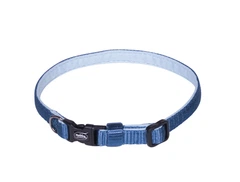 Нашийник для маленьких собак з підкладкою Classic Preno Mini Collar Nobby XS-S: 10 мм, ОШ 20-35 см Блакитний