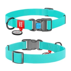 Нашийник для собак WAUDOG Waterproof світиться в темряві з пластиковою пряжкою-фастекс (розмір М)