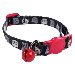 M Pets M-Pets Zany Eco Cat Соllаr - Регульований еко-нашийник з дзвіночком для котів 1х20-30 см (6953182738787)