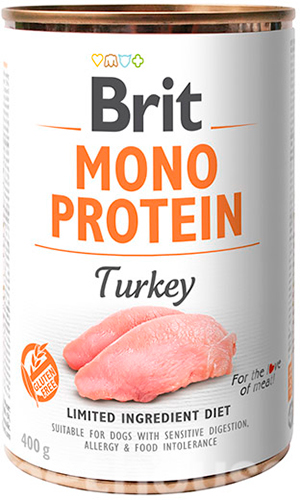 Brit Mono Protein Dog з індичкою