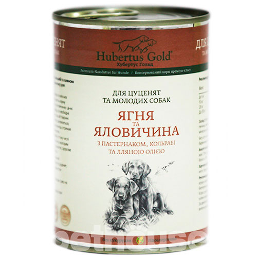 Hubertus Gold Junior Ягня та яловичина з пастернаком і кольрабі